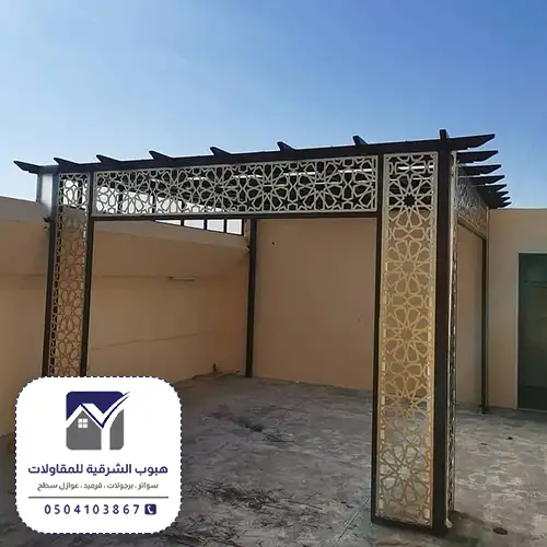 برجولات خشبية للبلكونات